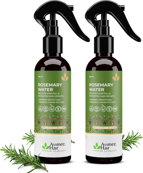 Avimee Herbal Rosemary Water For Hair Growth | Mist Spray for Fall Control & Shine | Pack of 2 Men & Women