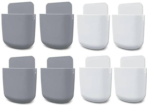 LILA ENTERPRISE 8 Compartments Plastic remote holder