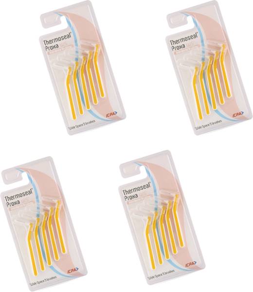 ICPA THERMOSEAL PROXA WS (WIDE SPACE) BRUSH (PACK OF - 4) Soft Toothbrush