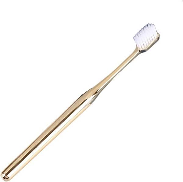 HICOBER Golden Orthodontic Ultra Soft Bristles Manual Toothbrush for Men, Women Ultra Soft Toothbrush