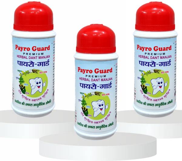 Payroguard Ayurvedic Dant Manjan Cavity Protection Teeth Whitening Powder