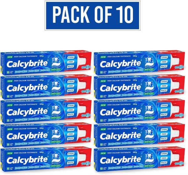calcybrite High Calcium - Family Pack Toothpaste