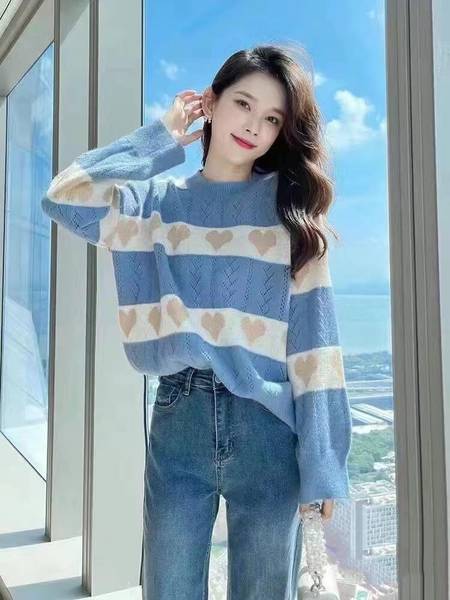 Icw Casual Striped Women Blue Top