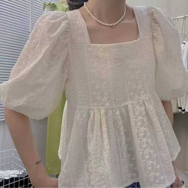 KKS Fashion Casual Solid Women White Top