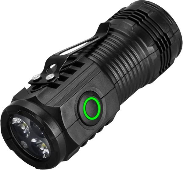 GLOWISH MINI POCKET SIZE SUPER BRIGHT POWER LED LONG RANGE TRIPLE LED TORCH Torch