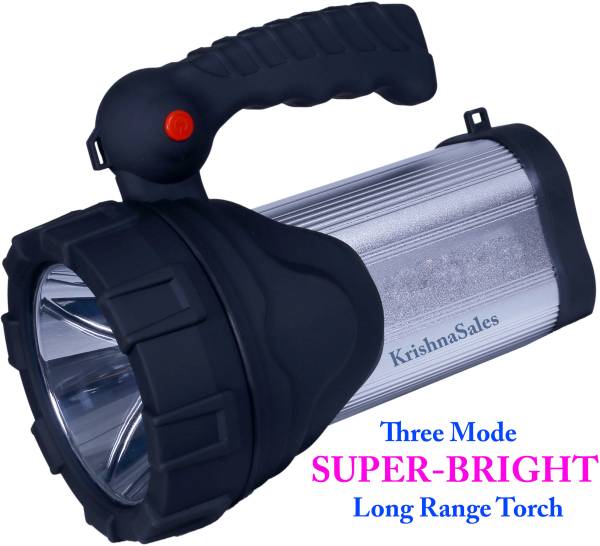 shoptric 2 km long range blinker led torch light + 200w super brightness laser & 3 mode Torch