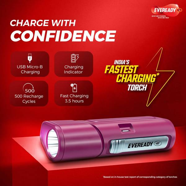 EVEREADY Pocketlite DL100 Cum Emergency Torch