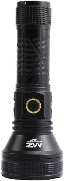 MZ M947 LED RECHARGEABLE METAL TORCH 3 Modes Flashlight, 250W Super Bright Light Torch