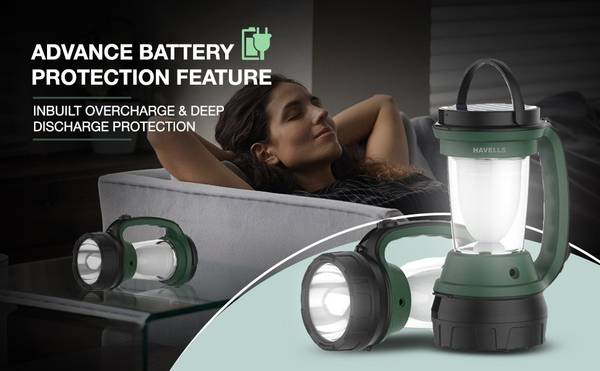 HAVELLS Dazzle Plus Lantern Torch 5W 5 hrs Lantern Emergency Light