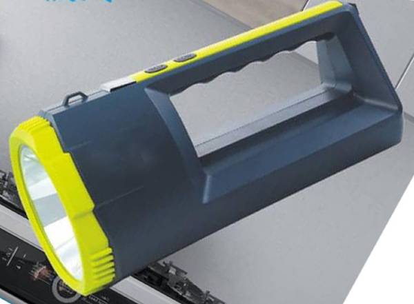 FIRSTLIKE 388 Watt Laser Plus 150 Watt Big COB With Power Bank , 20000 mAH Lithium Battery Torch