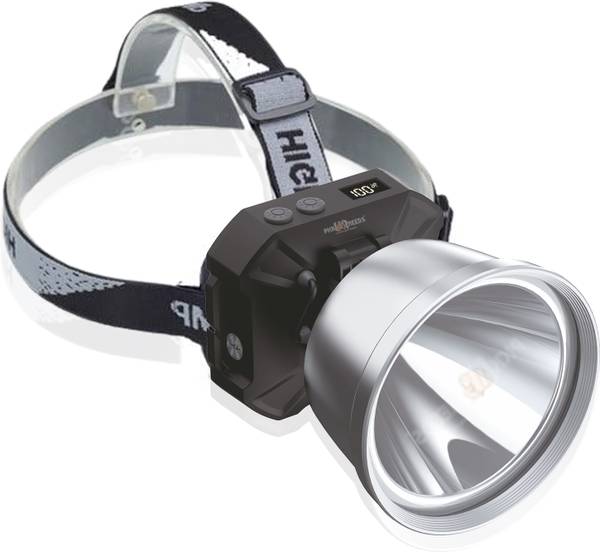 Pick Ur Needs 300W Bright LED Chargeable Head Lamp 4500mAh Battery With Indicator Type C Port Torch