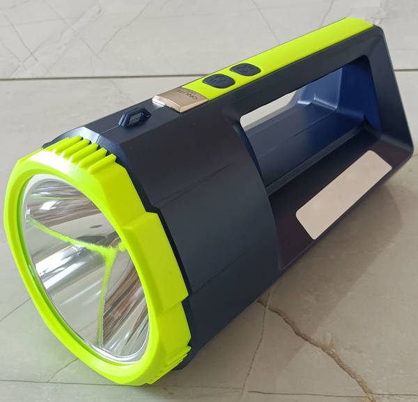 MNT Sales 2 Km Long Range With 120 W Camping LED Torch ,5 Modes & 60 W COB Side Light Torch