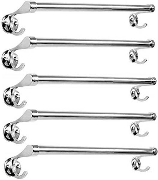 QUXOZO 24 inch towel rod 24 inch 5 Bar Towel Rod