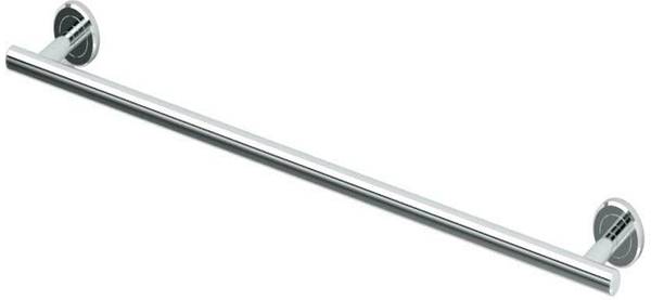 URIM Stainless Steel Towel Rod/Towel Rack for Bathroom/Towel Bar/Hanger/Stand/Bathroom Accessories (24 Inch - Chrome Finish) - Pack of 1 SILVER, CHORM...
