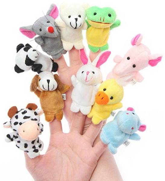 Flywind Animal Finger Puppets - Set of10 Finger Puppets - Price History