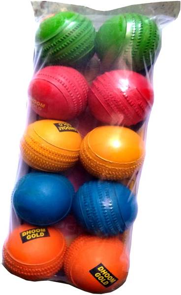 CELIRO Cricket Rubber Jumper Ball For Street Play Indoor Outdoor Cricket Rubber Ball