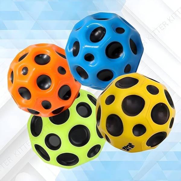 Space Age Moon Ball High Bounce Throwball