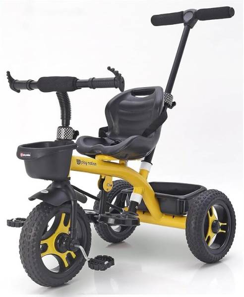Play Nation Smart Plug & Play Trikes with Parental Push Handle Tricycle
