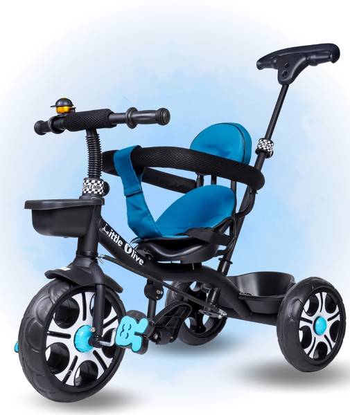 Little Olive Kiddie Kart Tricycle - Safe, Sturdy, And Stylish Ride-On Toy For Kids, Ages 2-5 Tricycle