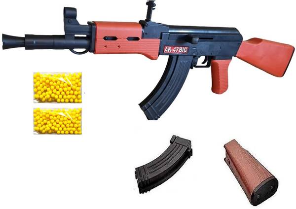 IndusBay 29 Inches Long AK47 BB Sniper Airsoft Toy Gun with 2000 BB Bullets Guns & Darts