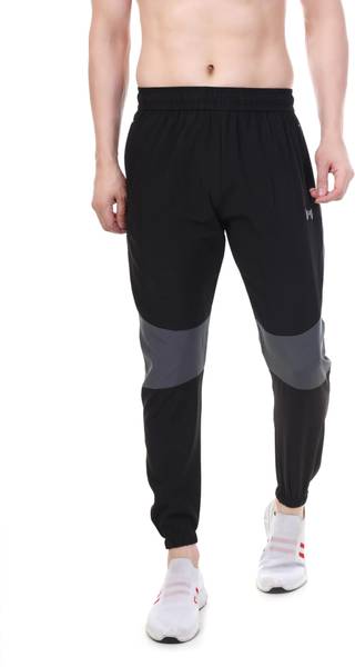MR MAGISTER SPORTS Solid Men Black Track Pants