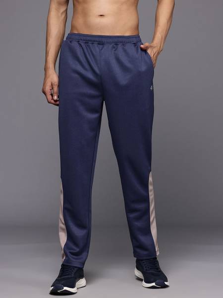 HRX by Hrithik Roshan Solid Men Blue Track Pants