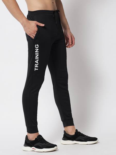 Endeavour Wear Solid Men Black Track Pants