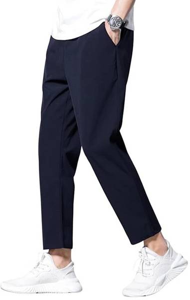 SRGARMENTSSG Solid Men Black Track Pants