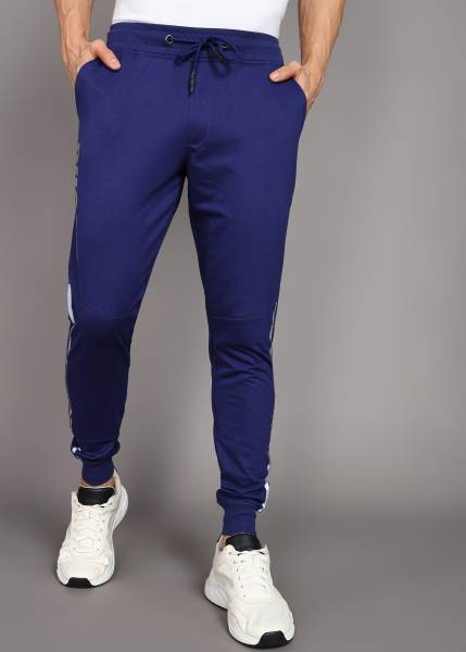 DUCATI Printed Men Blue Track Pants