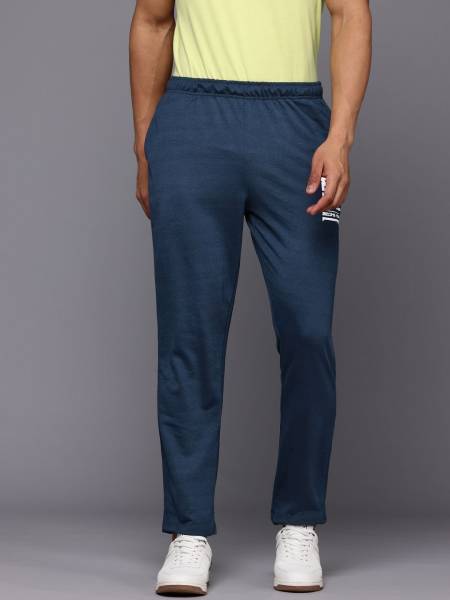 HRX by Hrithik Roshan Solid Men Blue Track Pants