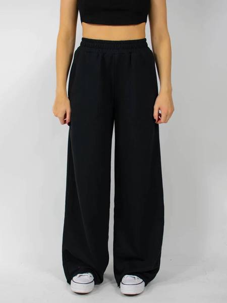 PROGENY Solid Women Black Track Pants