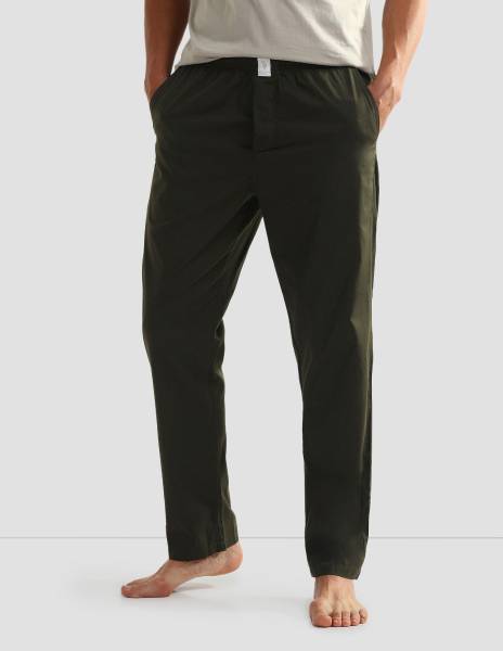 U.S. POLO ASSN. Solid Men Green Track Pants