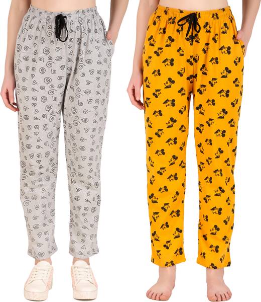 Kavya Retail Printed Women Multicolor Track Pants