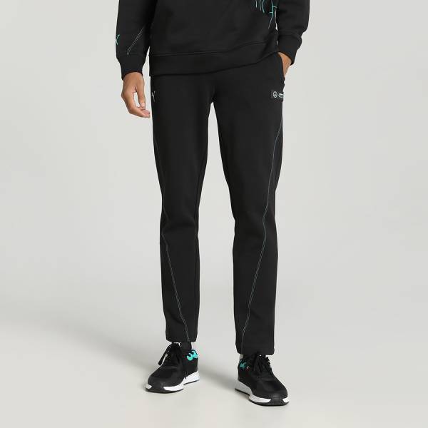 PUMA MAPF1 , slimoc Solid Men Black Track Pants