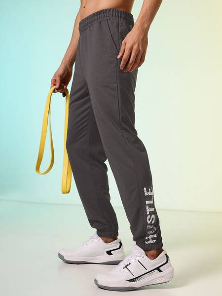 HRX by Hrithik Roshan Solid Men Grey Track Pants