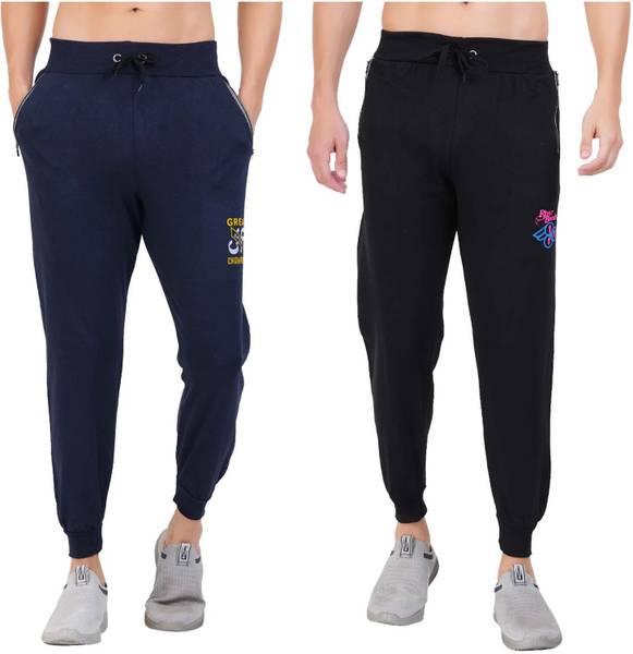ONCH Solid Men Multicolor Track Pants