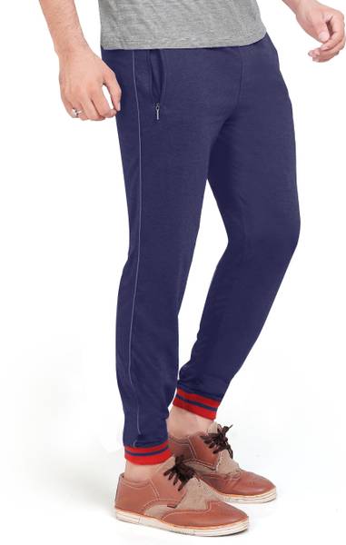 KIllwill Solid Men Dark Blue Track Pants Price History