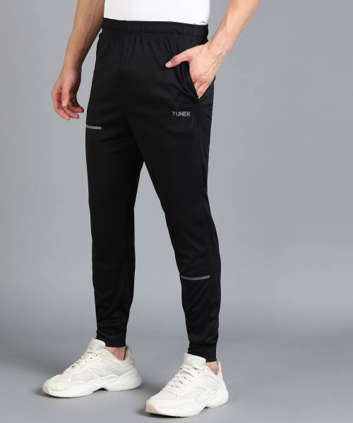 Solid men clearance black track pants