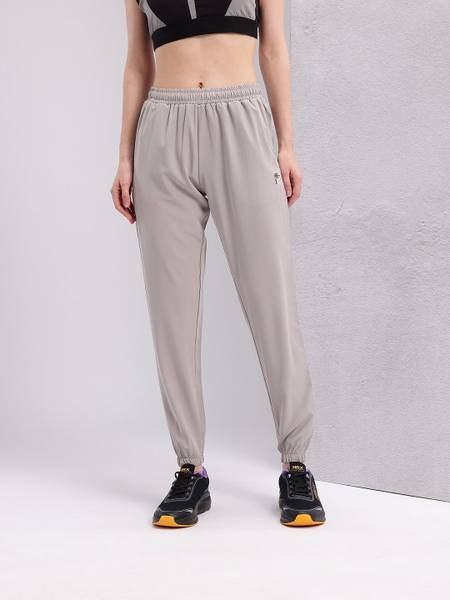 HRX by Hrithik Roshan Solid Women Grey Track Pants