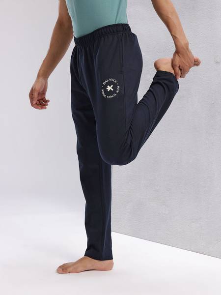 HRX by Hrithik Roshan Solid Men Blue Track Pants