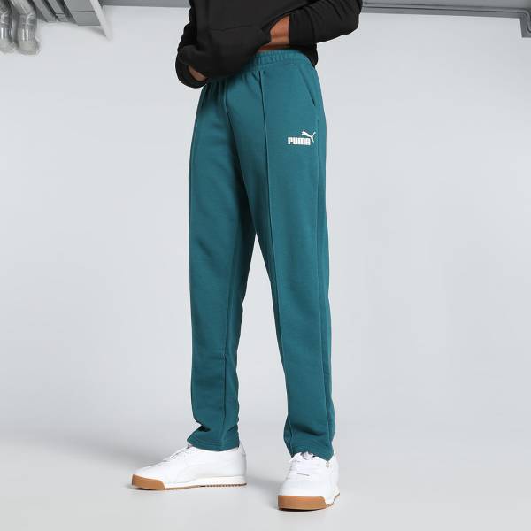 PUMA Printed Men Green Track Pants