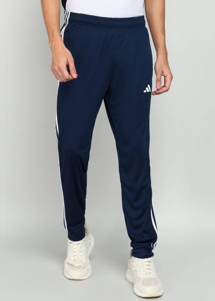 ADIDAS Solid Men Blue Track Pants