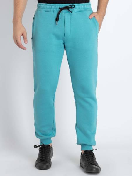 Status Quo Solid Men Blue Track Pants