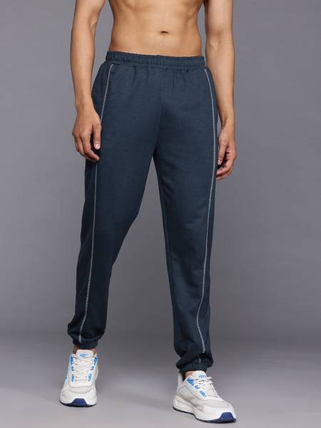 HRX by Hrithik Roshan Solid Men Green Track Pants