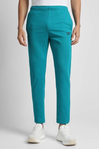 REEBOK Solid Men Blue Track Pants