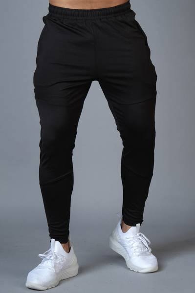 FuaarK Solid Men Black Track Pants