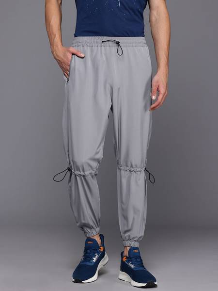HRX by Hrithik Roshan Solid Men Grey Track Pants
