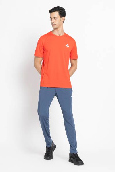 ADIDAS Solid Men Blue Track Pants