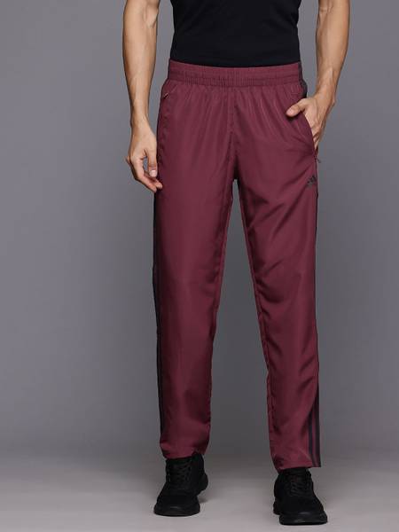 ADIDAS Printed Men Red Track Pants