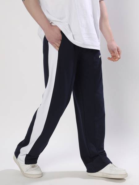 WEARDUDS Self Design Men Blue Track Pants